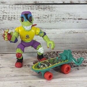 1990 Mondo Gecko TMNT Teenage Mutant Ninja Turtles 100% Complete FREE SHIPPING!